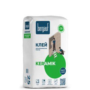 Изображение товара: Клей для керамической плитки Bergauf (Бергауф) Keramik 25 кг