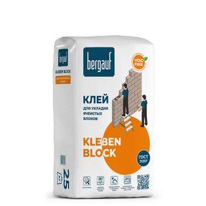 Изображение товара: Клей для блоков Bergauf (Бергауф) Kleben Block (Клебен Блок) 25 кг
