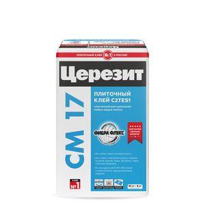 Изображение товара: Клей эластичный для плитки CM 17 (ЦМ 17) Ceresit (Церезит) 25 кг