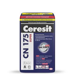 Изображение товара: Самовыравнивающаяся смесь для пола Ceresit (Церезит) CN 175 Super 25 кг