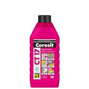 Изображение товара: Грунтовка для наружных и внутренних работ Ceresit (Церезит) CT17 1 л