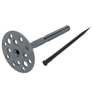 Изображение товара: Дюбель для теплоизоляции 10х120 мм пластиковый гвоздь