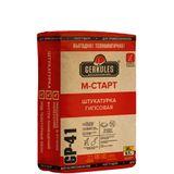 Изображение товара: Штукатурка гипсовая для машинного нанесения Геркулес GP-41 (М-СТАРТ) 25 кг