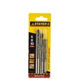 Изображение товара: Набор сверел по дереву (6-10 мм; 3 шт.) Stayer 2942-Н3_01