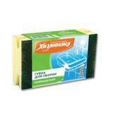 Изображение товара: Губка большая, для уборки помещений 14,5x8,5x4,3 см Хозяюшка Мила 1 шт