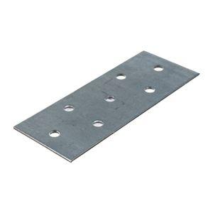 Изображение товара: Пластина крепежная оцинкованная 100х40х2.0 мм