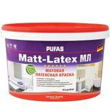 Изображение товара: Краска моющаяся, белая, Pufas (Пуфас) Matt-Latex Classic (А) 10 л