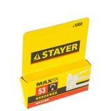 Изображение товара: Скобы Stayer Master, тип 53, красные, 6 мм, 1000 шт 3159-06_z01