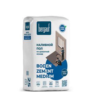Изображение товара: Смесь для наливного пола Bergauf (Бергауф) Boden Zement Medium 25кг