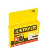 Изображение товара: Скобы Stayer Master, тип 53, красные, 10 мм, 1000 шт 3159-10_z01