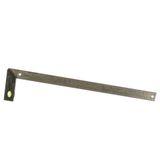 Изображение товара: Угольник разметочный Зубр Эксперт, стальной, встроенный уровень 600 мм 34397-60